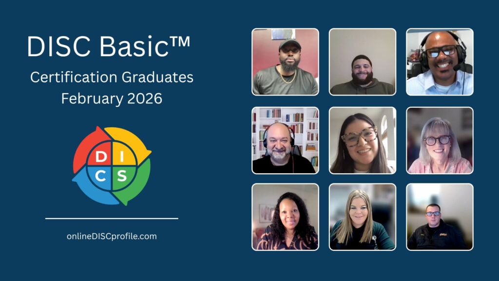February 2026 disc certification class.
