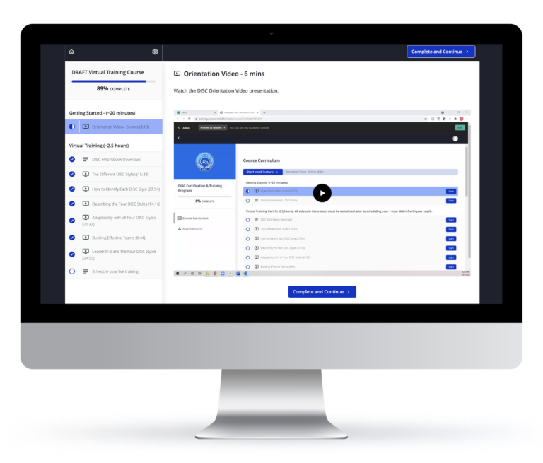 DISC Certification Register for 1,695